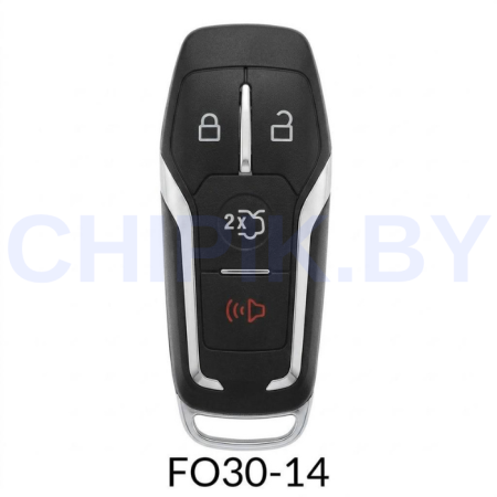 Пульт Lonsdor FO30-14 Ford, 4 кнопки