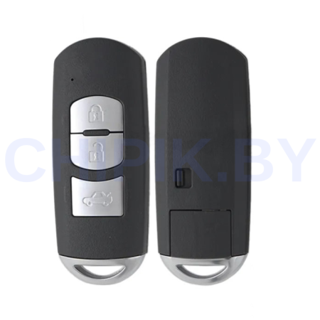 Смарт ключ Мазда 3, 2, СХ-7, СХ-9 корпус