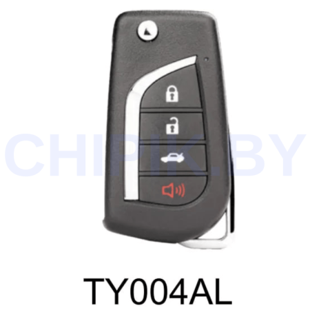 Выкидной ключ AUTEL RKEY TY0034L 315-434 Mhz для MaxiIM KM100 (IM508 IM608)