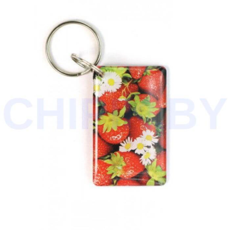 Заготовка для домофонного ключа RFID Em-Marin Смайл Smile (Клубничка)