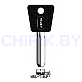 Заготовка ключа MUL-T10.P MTK13RAP S13MTKP MLT11RP16 076 Заготовка ключа MUL-T10.P MTK13RAP S13MTKP MLT11RP16 076