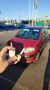 Ситроен C3 изготовление дубликата чип ключа зажигания