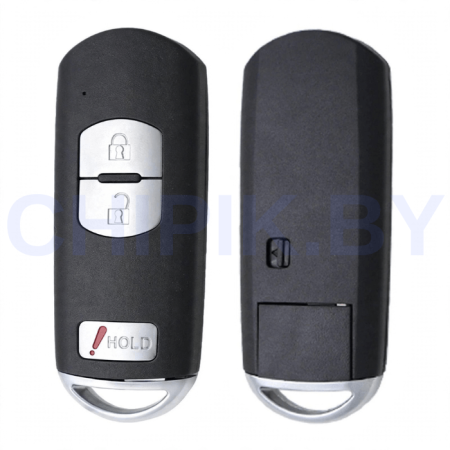 Пульт KEYDIY KD ZB44-4, 3 кнопки, паника