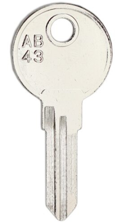 Заготовка ключа ARN-3D AB43R ABS101R ARM3R КНР право