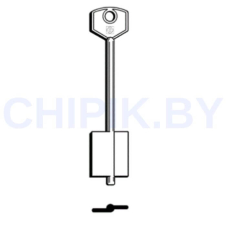 Заготовка ключа PTN-3G PL 1PO 2PN3 2PO1 Европа