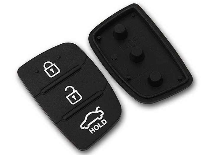 Кнопки Хендай Санта Фе, Соната, Элантра, Крета, Солярис, ix35, i40 резиновые  Кнопки Хендай Санта Фе, Соната, Элантра, Крета, Солярис, ix35, i40 резиновые