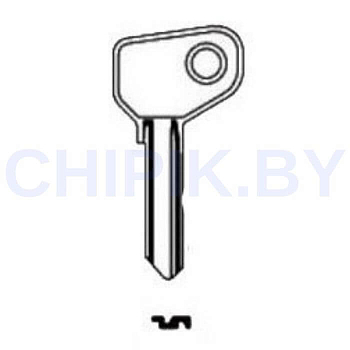 Заготовка авто ключа Лада, УАЗ, ГАЗ ВАЗ IMS-3 AF7C FA3 КНР металл