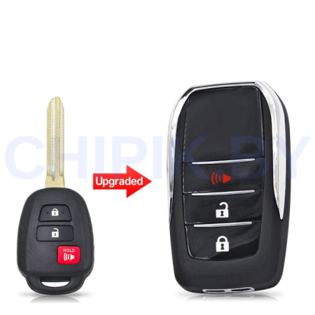 Ключ Тойота РАФ4, Венза выкидной корпус под переделку