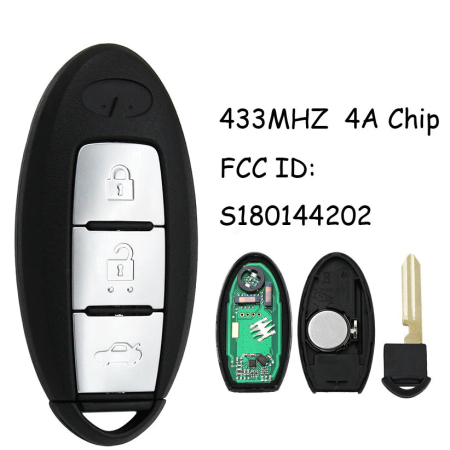 Ключ Инфинити Q50 смарт корпус с платой