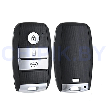 Ключ КИА Рио, Соренто, Пиканто, Соул, Оптима, Сид, Серато, Спортейдж, Каренс, Венга смарт корпус Ключ КИА Рио, Соренто, Пиканто, Соул, Оптима, Сид, Серато, Спортейдж, Каренс, Венга смарт корпус