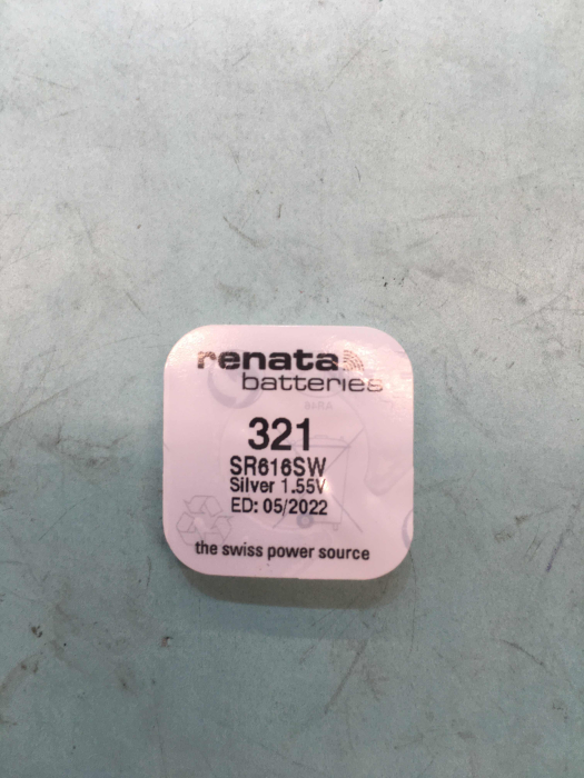 Батарейка 321/SR616/616 Renata