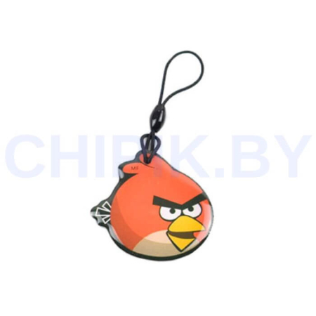 Заготовка для домофонного ключа RFID Em-Marin Метка (Энгри бердс)