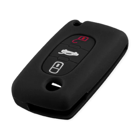 Силиконовый чехол для Peugeot Citroen 3 кнопки