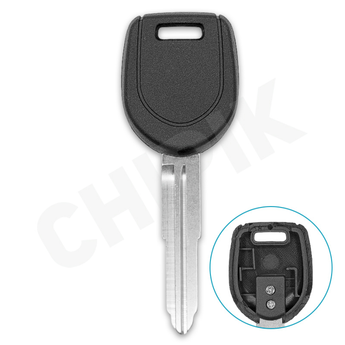 Заготовка авто ключа Митсубиси MIT-8D.P КНР под чип