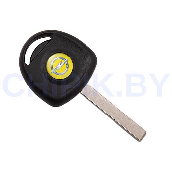 Ключ Опель, Бьюик, Шеврроле OP-11.P HU100 HF66P113 КНР пластик