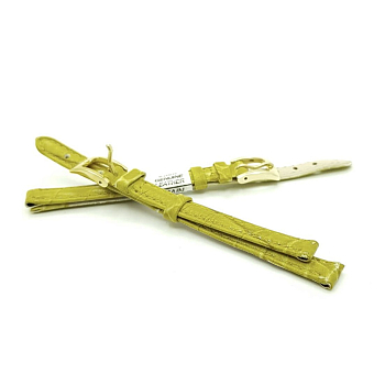 Ремешок искусственная кожа 8 мм, Желтый Ремешок искусственная кожа 8 мм, Желтый