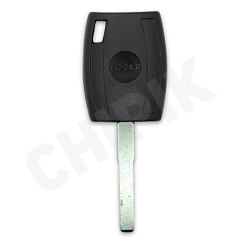 Заготовка авто ключа Форд, Ленд Ровер, Линкольн, Ягуар FO-24.P HU101 HF65P113 КНР пластик