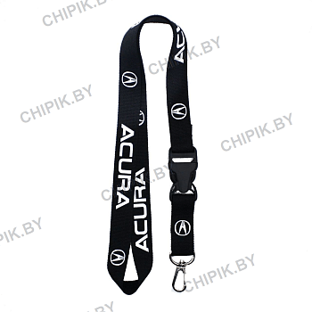 Ланьярд Акура Черный