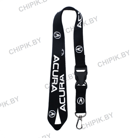 Ланьярд Акура Черный