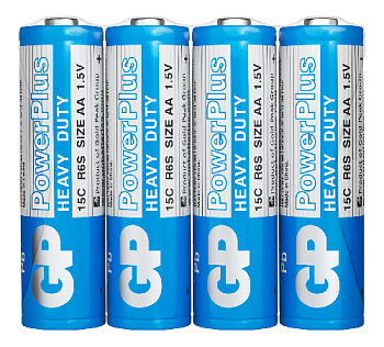 Батарейка AA/R6 GP PowerPlus соль 40 шт.