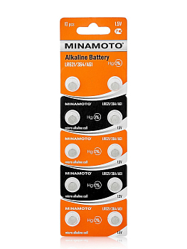 Батарейка AG1/164/364/LR60/LR620/621/LR621 Minamoto