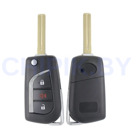 Ключ Тойота Фортунер выкидной корпус паника Ключ Тойота Фортунер выкидной корпус паника