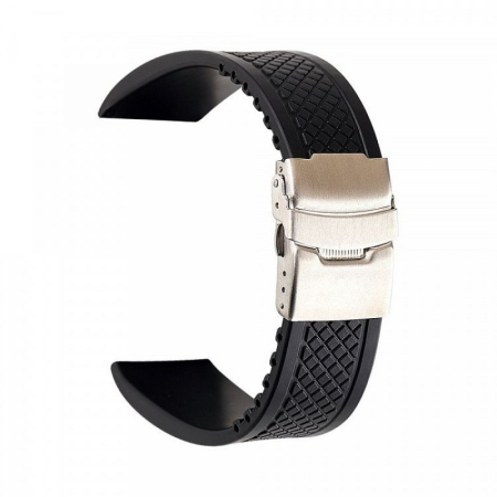 Ремешок из пластика с клипсой 24 мм