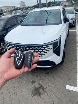 Чанган КС55 Плюс изготовление дубликата чип ключа зажигания
