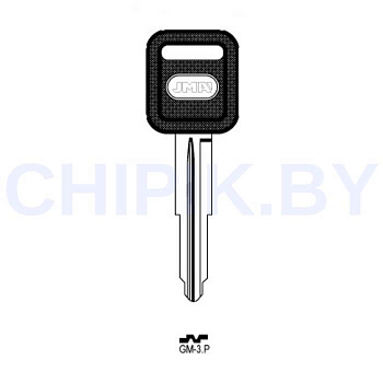 Заготовка авто ключа Бьюик, GMC GM-3.P GM20P GM10P GM16P94 Европа пластик