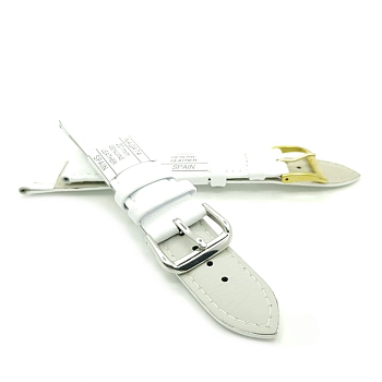 Ремешок искусственная кожа 20 мм, Белый Ремешок искусственная кожа 20 мм, Белый