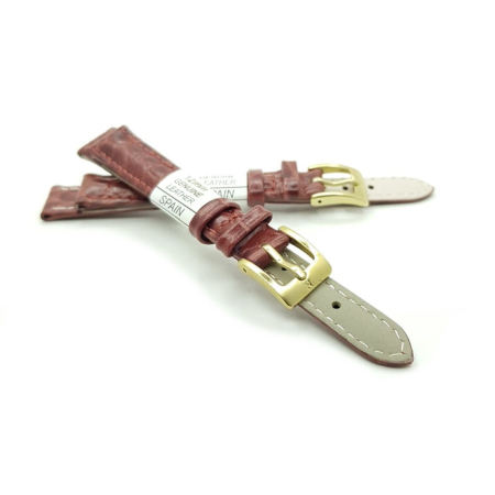 Ремешок искусственная кожа 12 мм, Красный