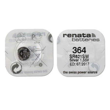 Батарейка 364/AG1/SR621/SR60/621/164/LR60/LR621 Renata
