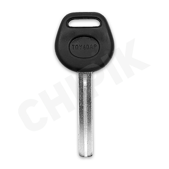 Заготовка авто ключа Тойота, Лексус  TOYO-18.P TOY40P LXP90P TY43P80 TR49P Европа пластик