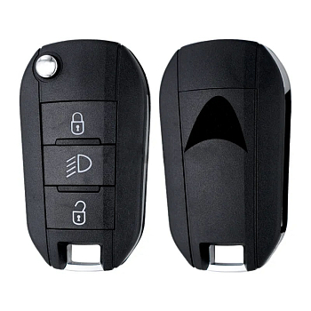 Ключ Пежо 508, 3008, 208 выкидной корпус Ключ Пежо 508, 3008, 208 выкидной корпус