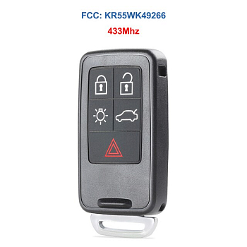 Ключ Вольво XC60, V70, ХС70, S80, С30 смарт корпус с платой  433.92mhz Ключ Вольво XC60, V70, ХС70, S80, С30 смарт корпус с платой  433.92mhz