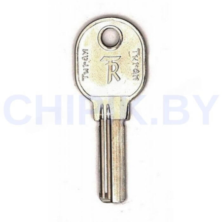 Заготовка ключа TURAN 2 паза 27-8,7-2,3 Заготовка ключа TURAN 2 паза 27-8,7-2,3