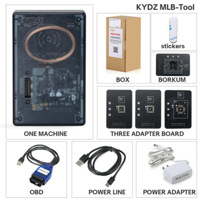 KYDZ MLB Инструмент для программирования ключей VW Audi Porsche Lamborghini Bentley KYDZ MLB Инструмент для программирования ключей VW Audi Porsche Lamborghini Bentley