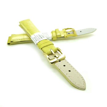 Ремешок искусственная кожа 14 мм, Желтый Ремешок искусственная кожа 14 мм, Желтый