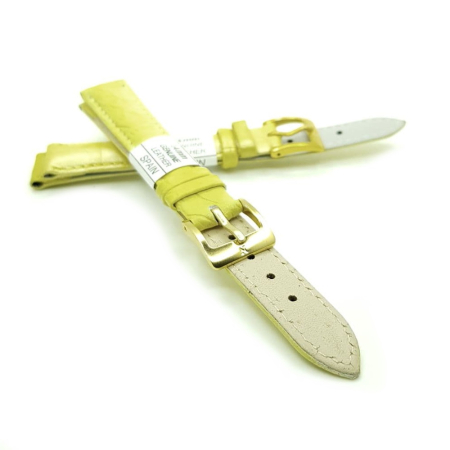 Ремешок искусственная кожа 14 мм, Желтый Ремешок искусственная кожа 14 мм, Желтый