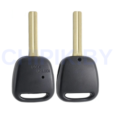 Ключ Тойота Харриер корпус 1 кнопка