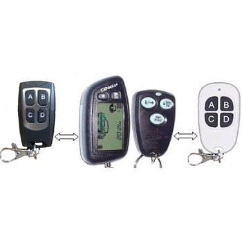 Пульт для авто сигнализации 2в1 для Cenmax Vigilant V-5A