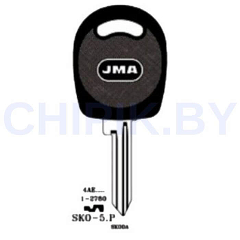 Заготовка авто ключа Шкода SKO-5.P F33RP2 SK22RBP SK31LAP FAB33RP2 SK21SAP CSD22P SK8P Европа пластик