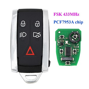 Ключ Ягуар XF смарт ключ с платой