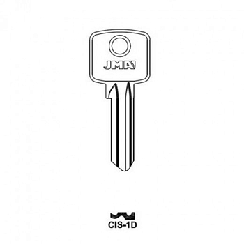 Заготовка ключа CIS-1D CIS5 CAS5 CIS5D CAS5D Европа Заготовка ключа CIS-1D CIS5 CAS5 CIS5D CAS5D Европа