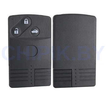 Ключ Мазда 3, RX-8, СХ-7, СХ-9 корпус чип карта Ключ Мазда 3, RX-8, СХ-7, СХ-9 корпус чип карта