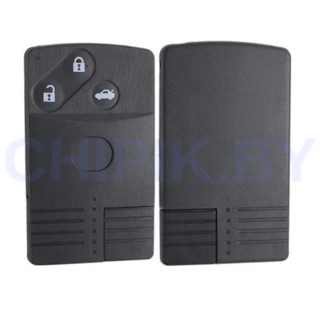 Ключ Мазда 3, RX-8, СХ-7, СХ-9 корпус чип карта