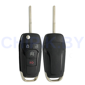 Ключ Форд Фьюжн выкидной корпус