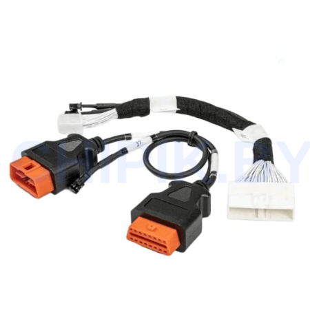 Кабель Xhorse VVDI XDKP91GL для Nissan и Mitsubishi, поддерживает добавление ключей и обход блокировки по PIN-коду. Поддерживаемые устройства: Key Tool Plus, Key Tool Max Pro