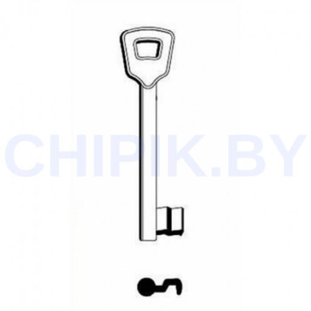 Заготовка ключа NEF-2Z2 2NFHL P17LF2 46NF2L
