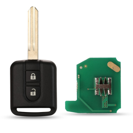 Ключ Ниссан Микра, Ноут, Патрол корпус с платой